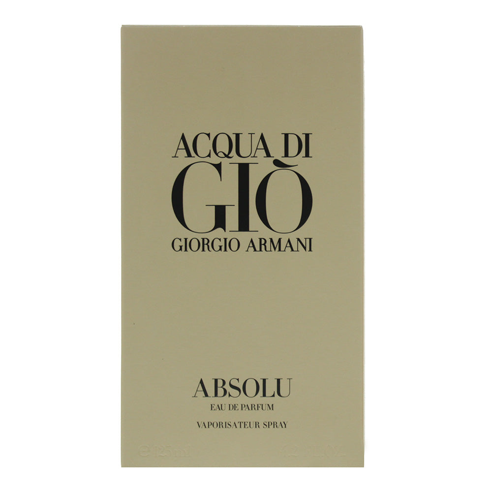 Giorgio Armani Acqua Di Giò Absolu Eau de Parfum 125ml - Box