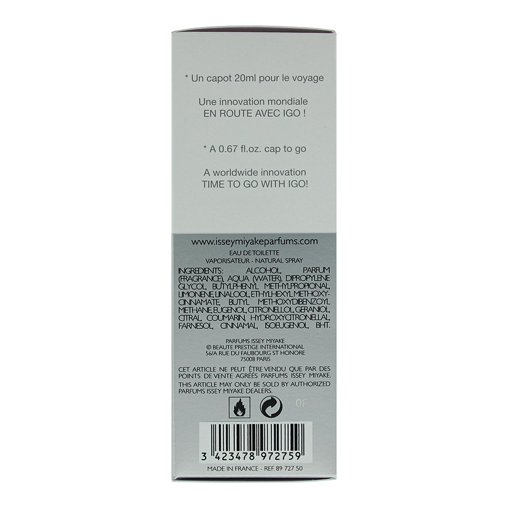 Issey Miyake L'eau D'issey Pour Homme IGO Eau De Toilette 20ml Cap To Go
