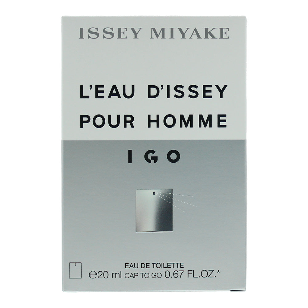 Issey Miyake L'eau D'issey Pour Homme IGO Eau de Toilette 20ml Cap To Go - Box