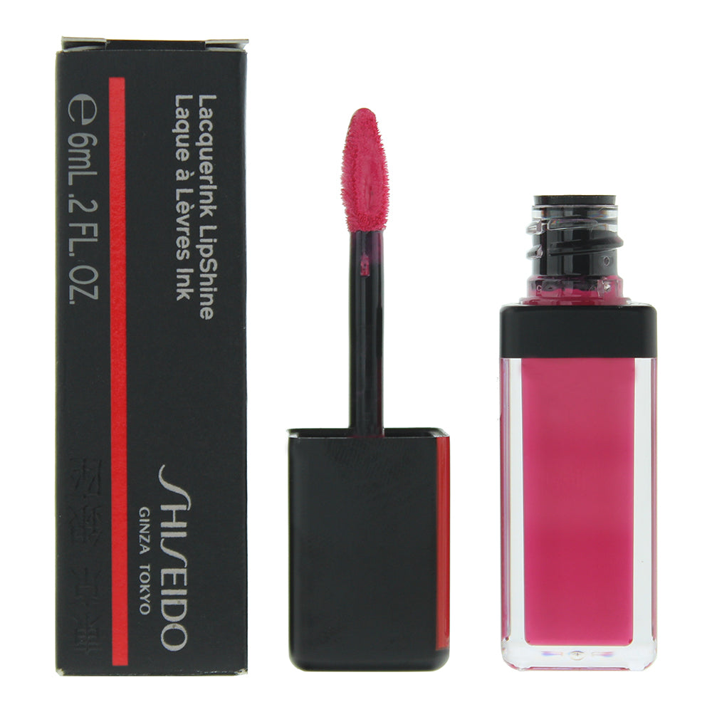 Shiseido Lacquerink 302 Plexi Pink Lip Shine 6ml