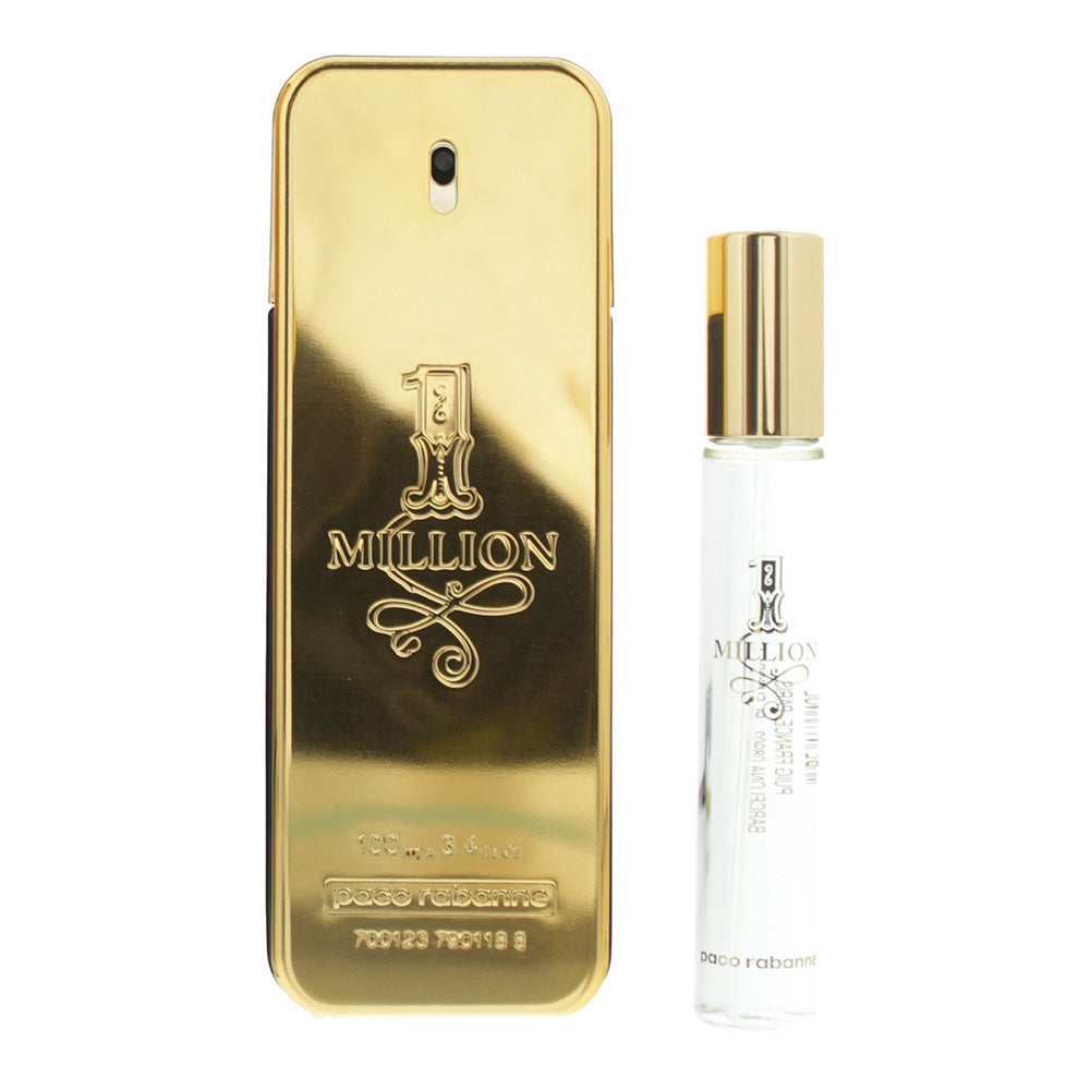 Paco Rabanne 1 Million 2 Piece Gift Set: Eau de Toilette 100ml -Eau de Toilette  - Product