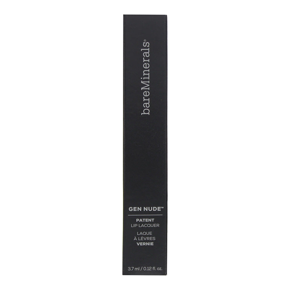Bare Minerals Gen Nude Patent Boy Toy Lip Lacquer 3.7ml - Box