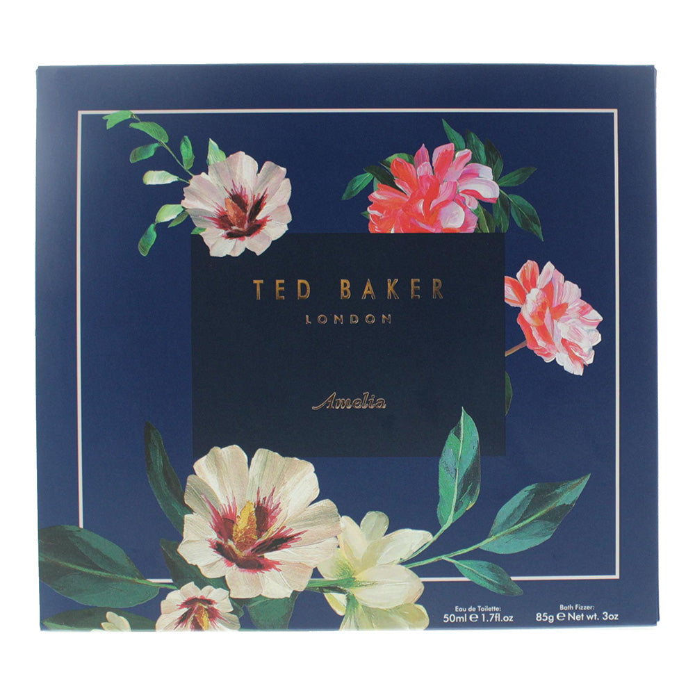 Ted Baker Amelia 2 Piece Gift Set: Eau de Toilette 50ml - Bath Bomb - Box