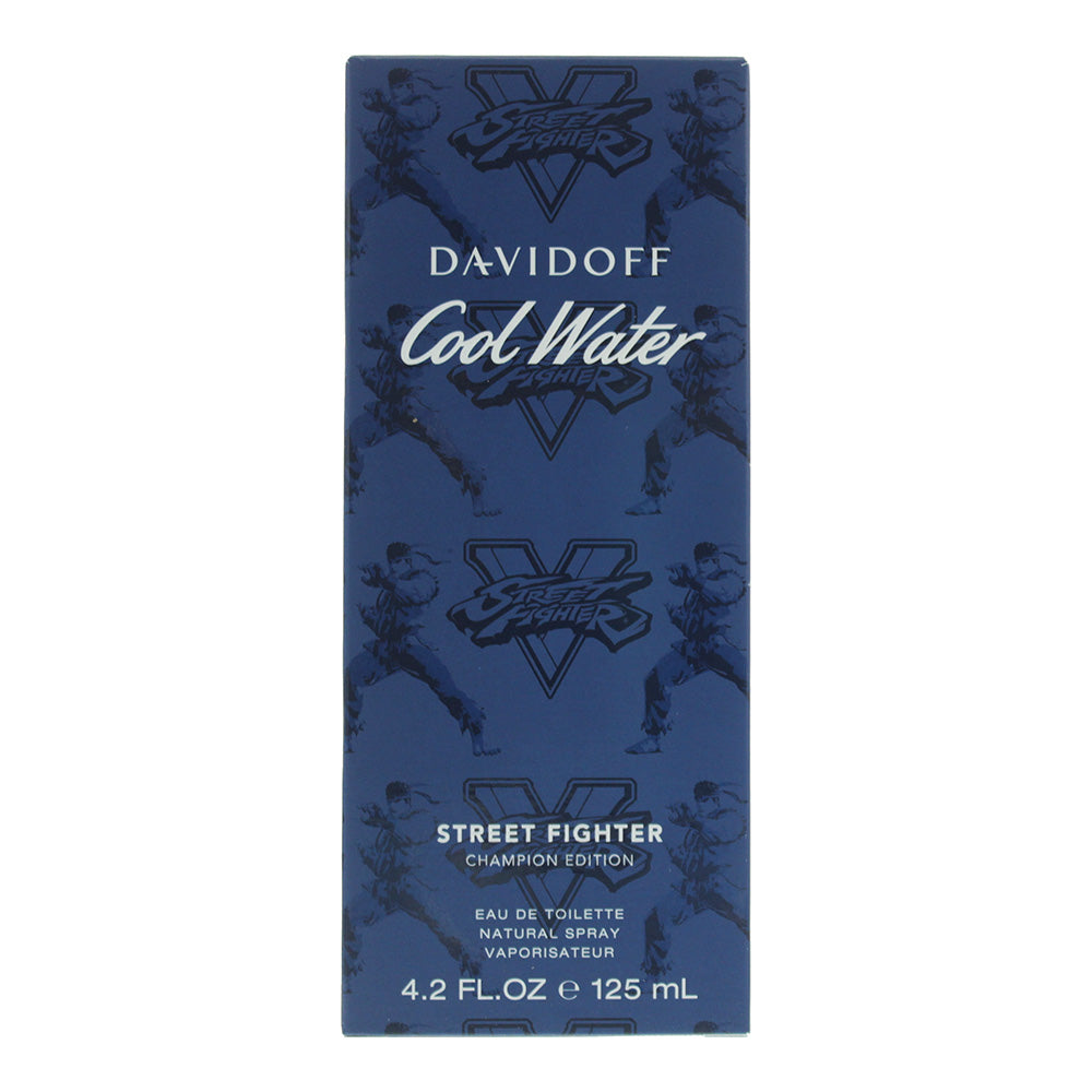 Davidoff Cool Water Street Fighter Champion Edition Eau de Toilette 125ml - Box