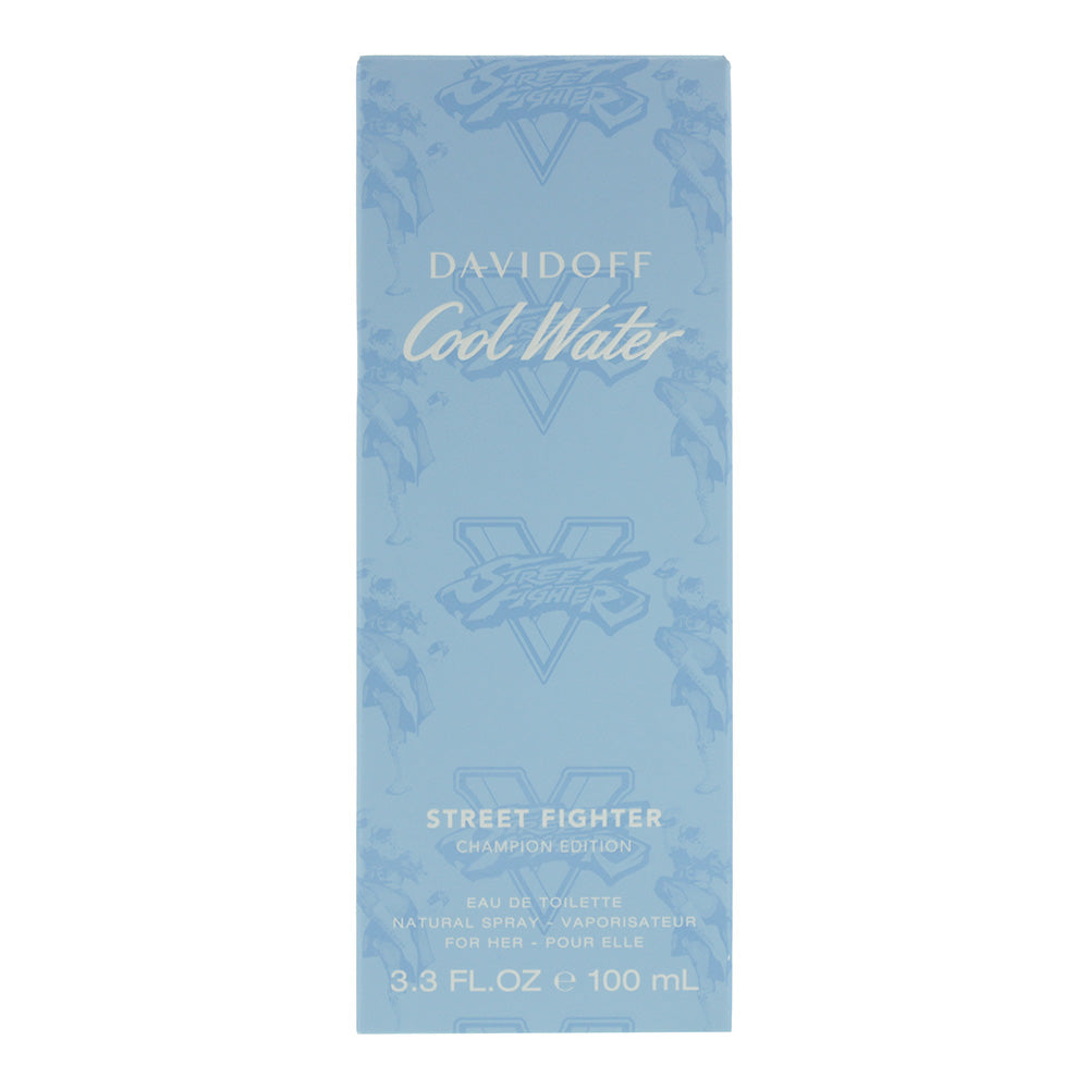 Davidoff Cool Water Street Fighter Champion Edition Eau de Toilette 100ml - Box