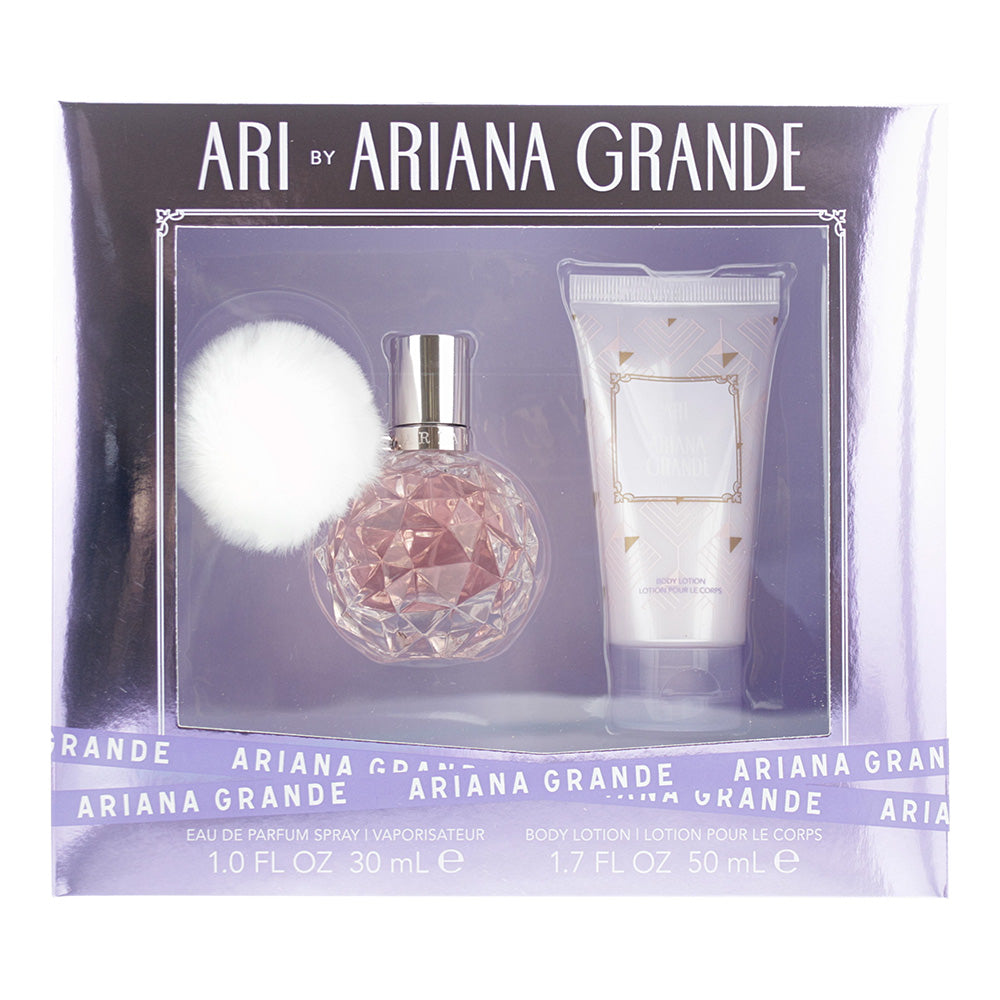 Ariana Grande Ari 2 Piece Gift Set: Eau de Parfum 30ml - Body Lotion 50ml