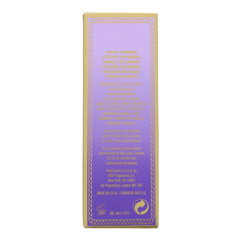 Juicy Couture Pretty In Purple Eau De Toilette 75ml