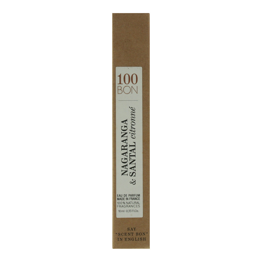 100 Bon Nagaranga & Santal Citronné Eau de Parfum 10ml - Box