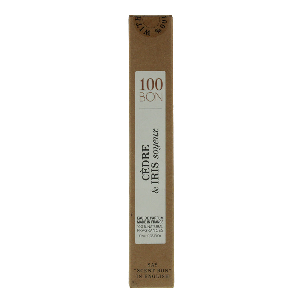 100 Bon Cedre & Iris Soyeux Eau de Parfum 10ml - Box