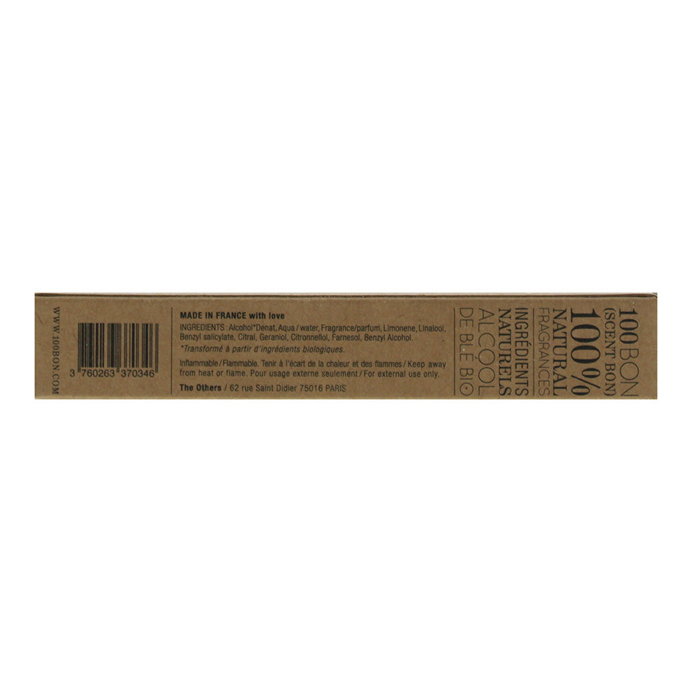 100 Bon Eau De Thé & Gingembre Eau De Parfum 10ml