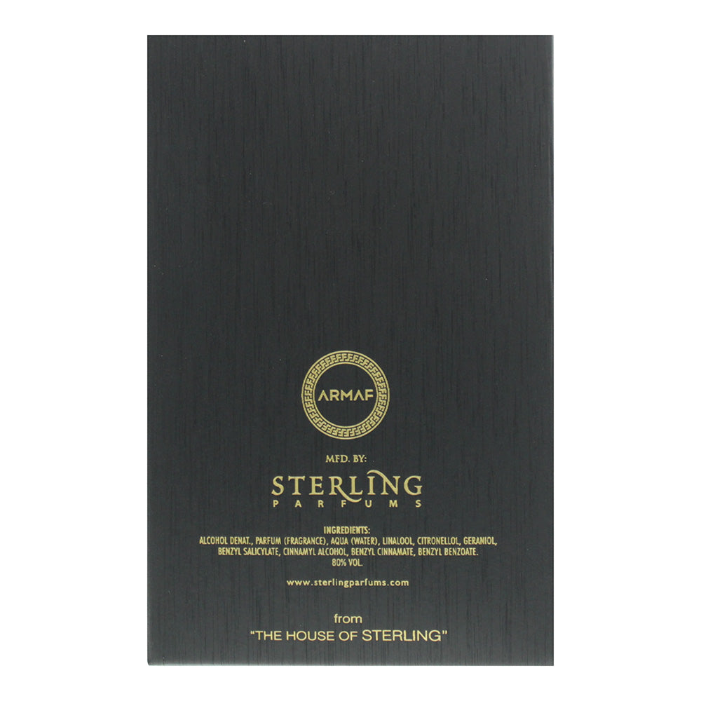 Armaf Club De Nuit Intense Woman Eau de Parfum 105ml - Ingredients