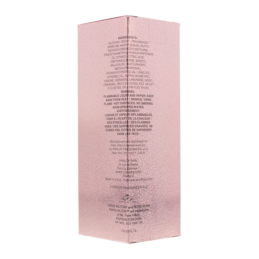 Paris Hilton Rose Rush Eau de Parfum 100ml