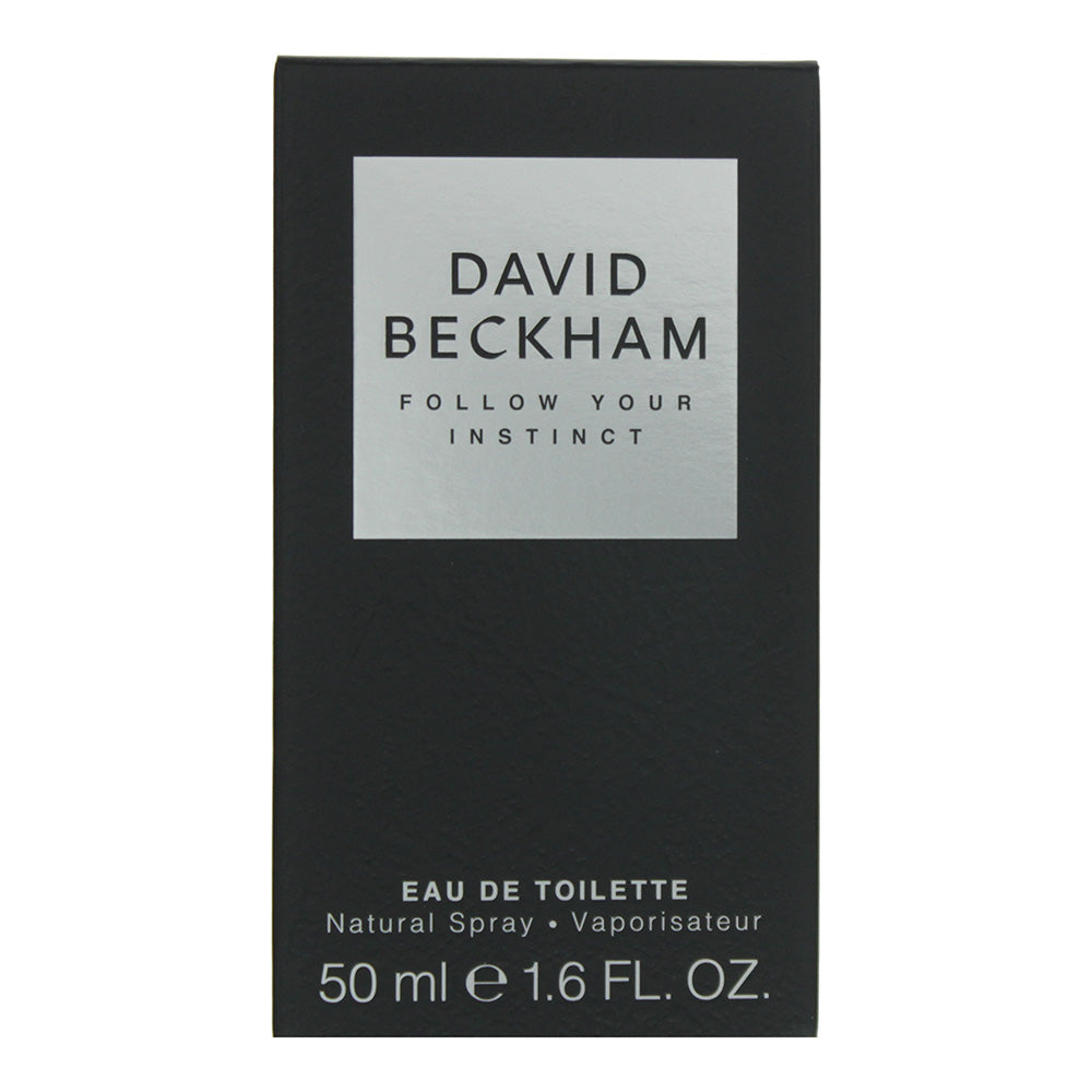 David Beckham Follow Your Instinct Limited Edition Eau de Toilette 50ml - Box