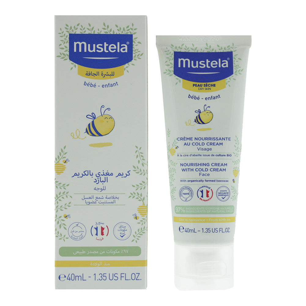 Mustela Bebe Nourishing Cream With Cold Cream 40ml Dry Skin