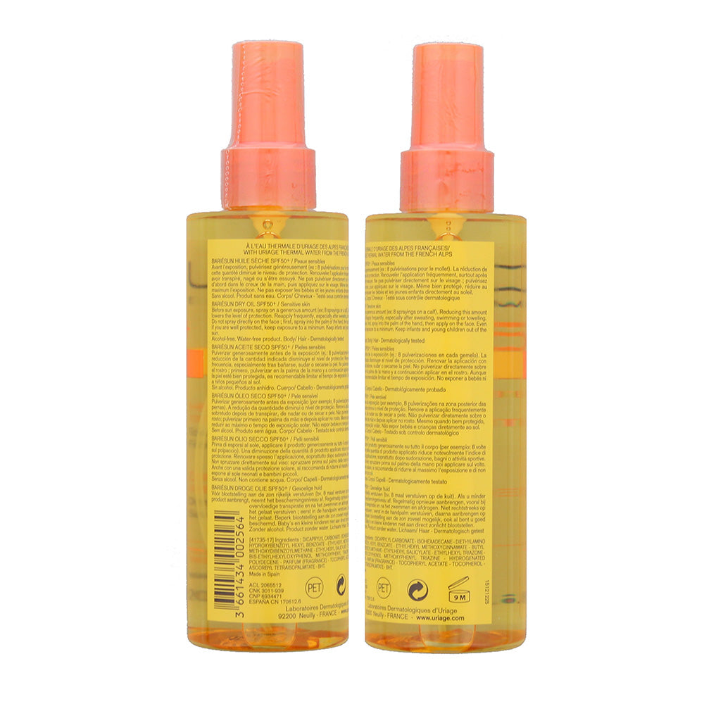 Uriage Bariésun Spf 50+ Dry Oil 200ml