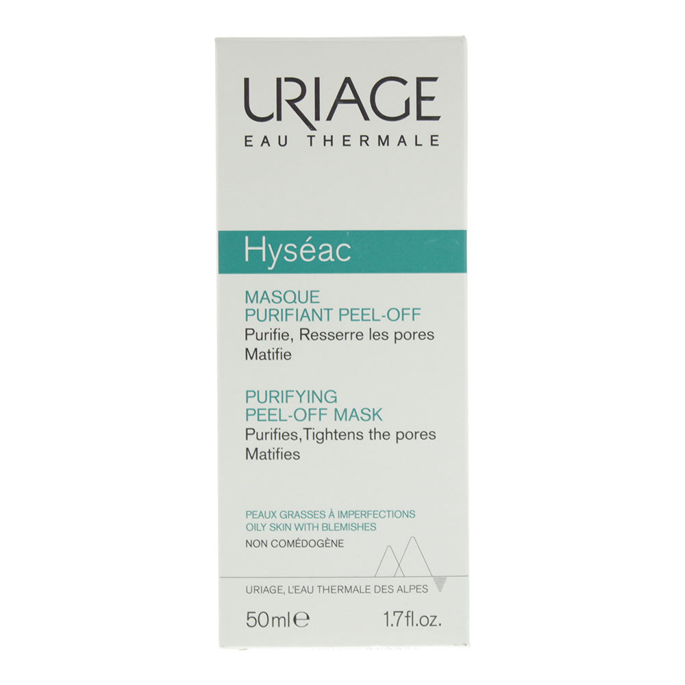 Uriage Hyséac Purifying Peel-Off Mask 50ml - Box