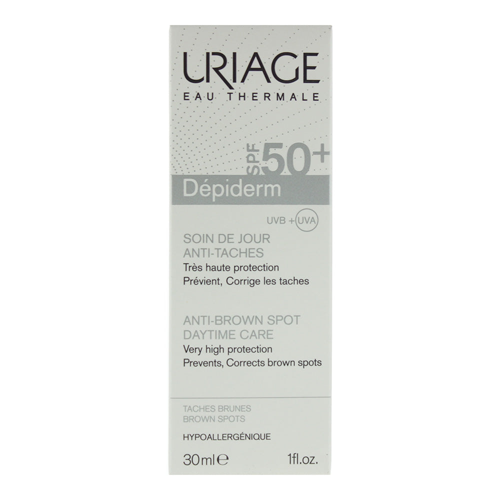 Uriage Depiderm Anti Brown Spot Day Cream SPF 50+ 30ml - Box