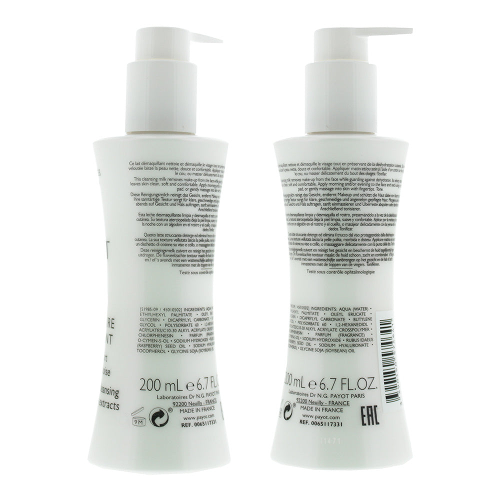 Payot Lait Micellaire Demaquillant Cleansing Milk 200ml