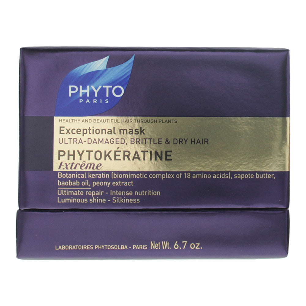 Phyto Phytokératine Extrême Exceptional Mask 200ml - Box