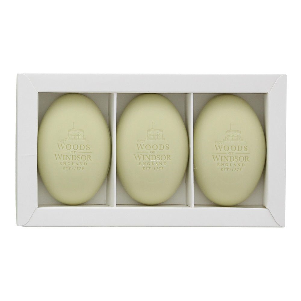 Woods Of Windsor White Jasmine 3 Piece Gift Set: Soap 3 x 60g - Product
