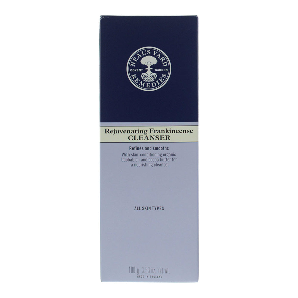 Neal's Yard Rejuvenating Frankincense Refining Cleanser 100g - Box