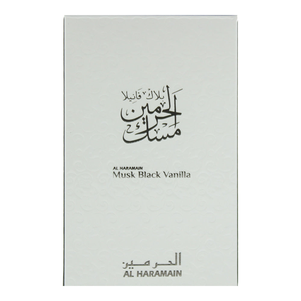 Al Haramain Musk Black Vanilla Perfume Oil 12ml - Box