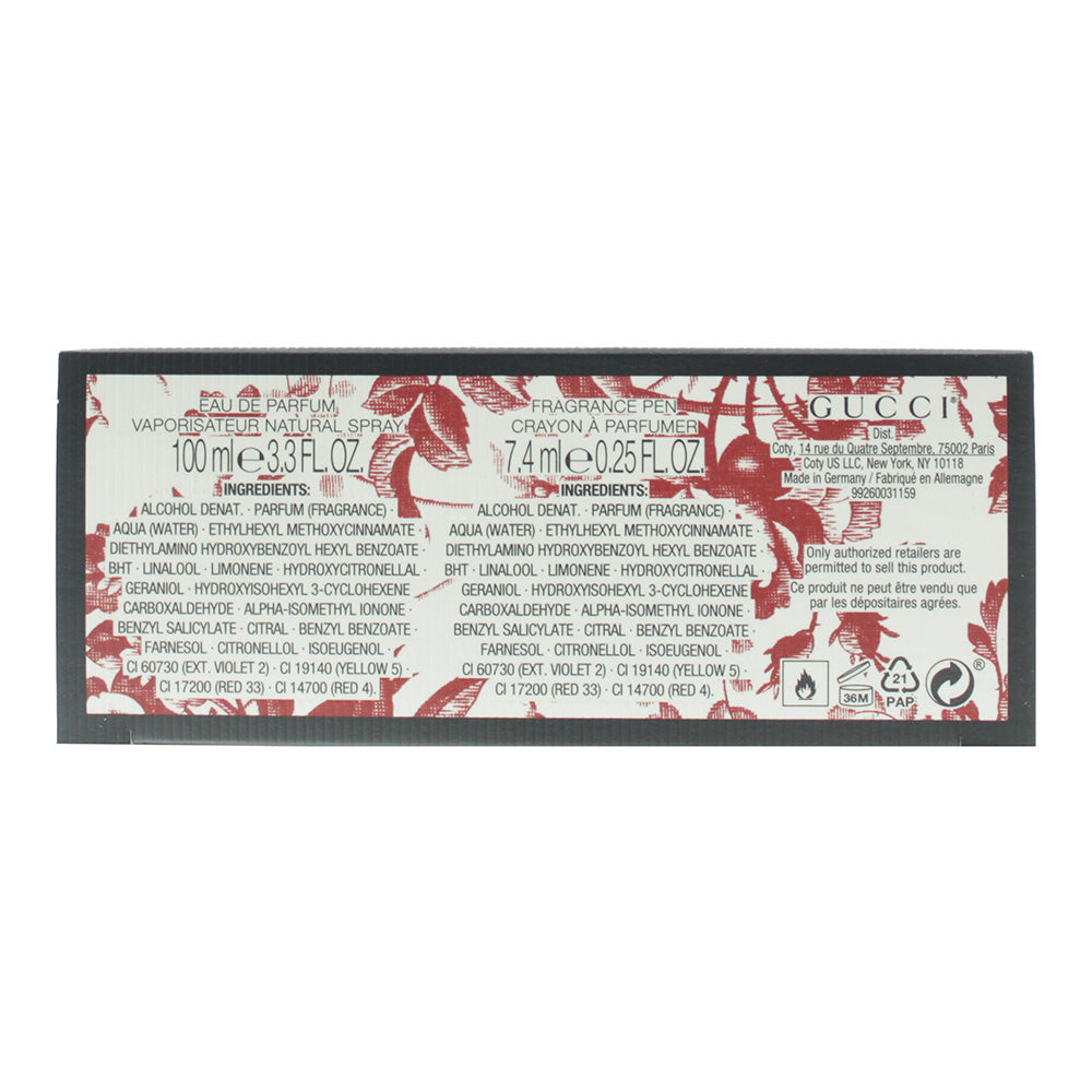 Gucci Bloom 2 Piece Gift Set: Eau De Parfum 100ml - Eau De Parfum 7.4ml