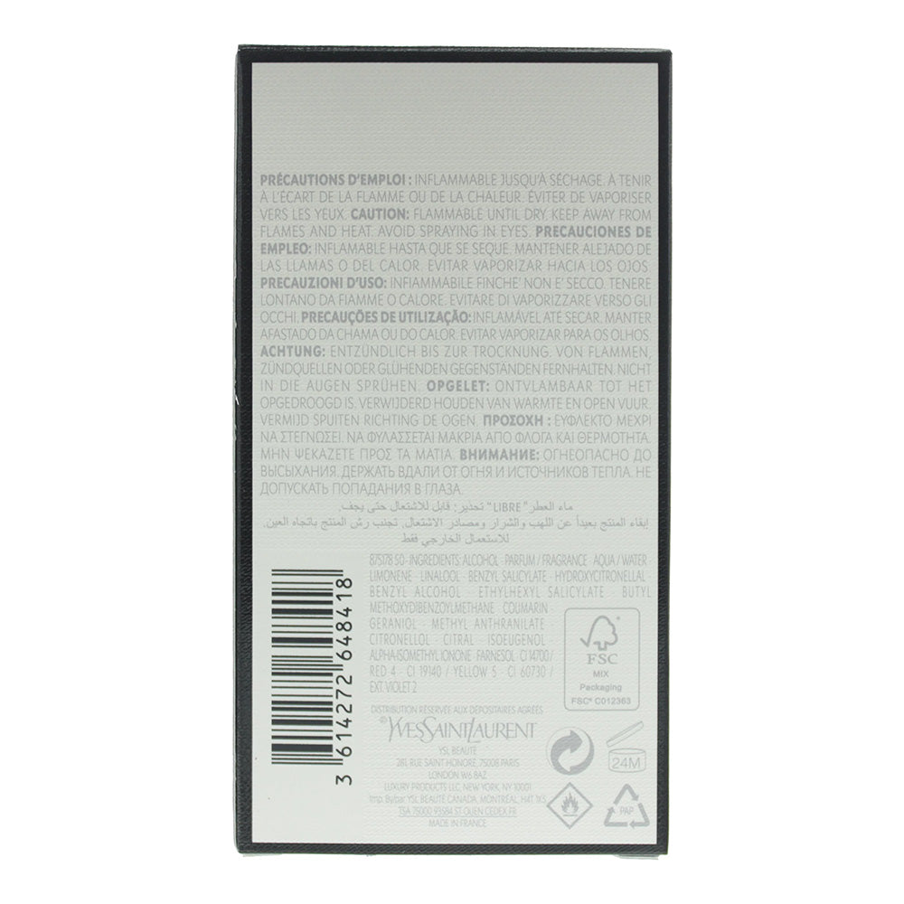 Yves Saint Laurent Libre Eau De Parfum 50ml