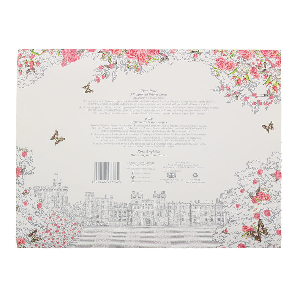Woods Of Windsor True Rose Drawer Liner - 5 Pack