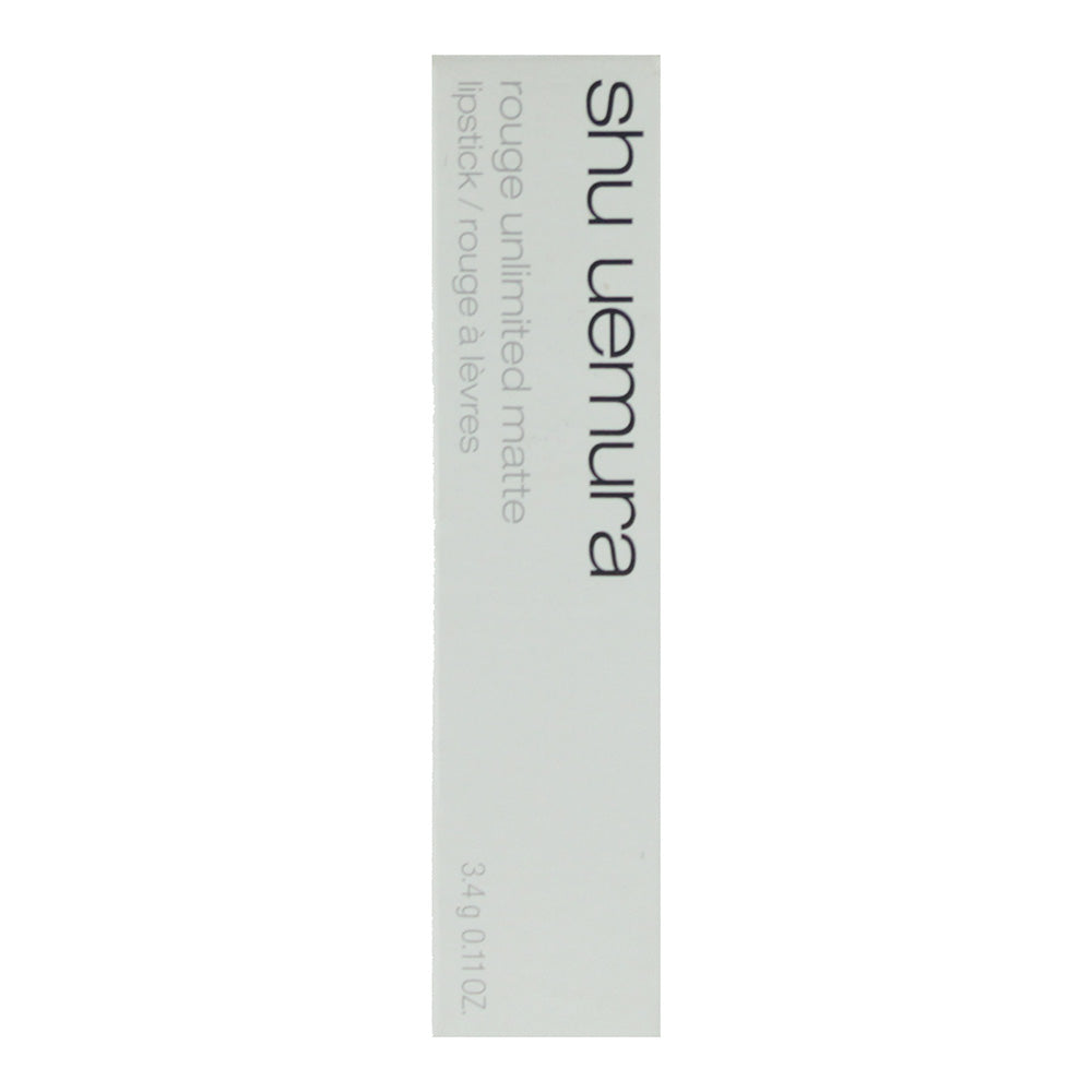 Shu Uemura Rouge Unlimited Matte M OR 592 Lipstick 3.4g - Box