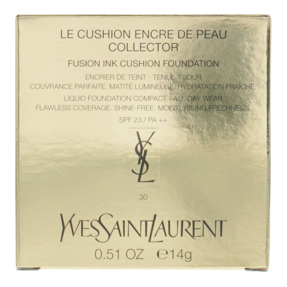 Yves Saint Laurent Encre De Peau # 30 Refillable Cushion Foundation 14g - Box