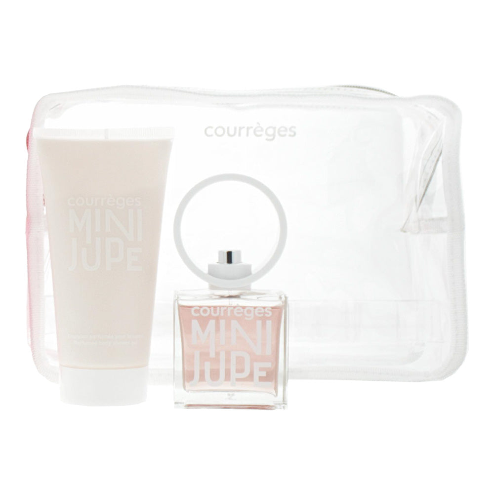 Courrèges Mini Jupe 3 Piece Gift Set: Eau de Parfum 50ml - Body Cream 150ml - To - Product