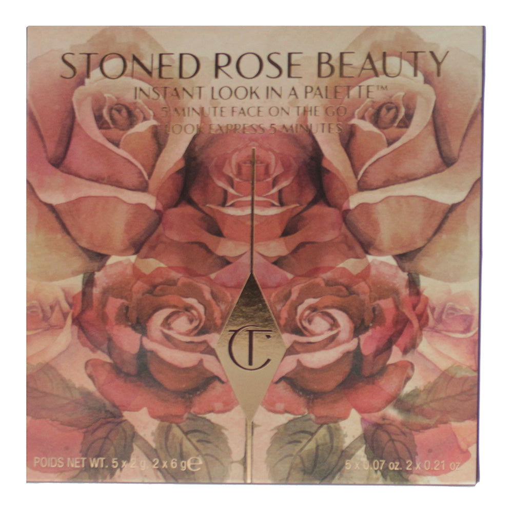 Charlotte Tilbury Stoned Rose Beauty Instant Look In A Palette 5 x 2g & 2 x 6g - Box