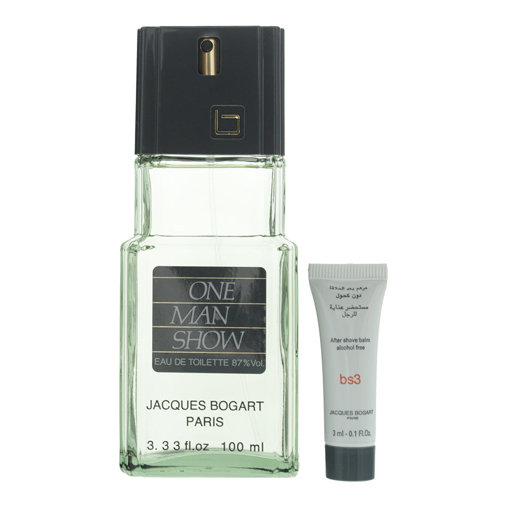 Jacques Bogart One Man Show Eau de Toilette 100ml & After-Shave Balm 3ml - Product