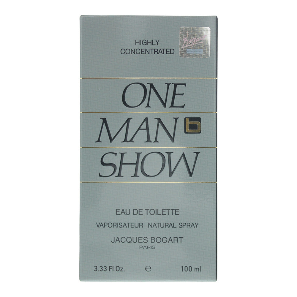 Jacques Bogart One Man Show Eau de Toilette 100ml & After-Shave Balm 3ml - Box