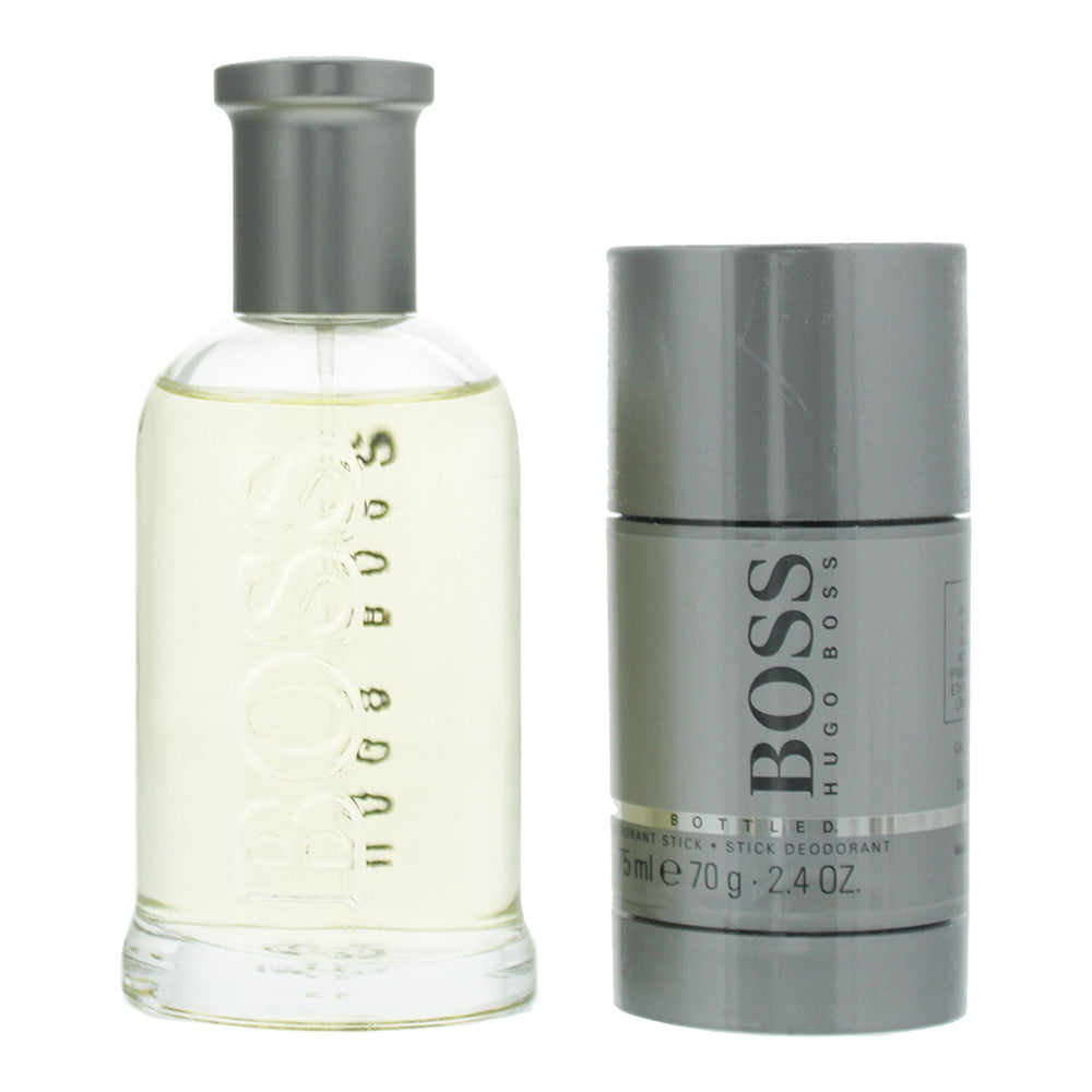 Hugo Boss Bottled 2 Piece Gift Set: Eau de Toilette 100ml - Deodorant Stick 75ml - Product