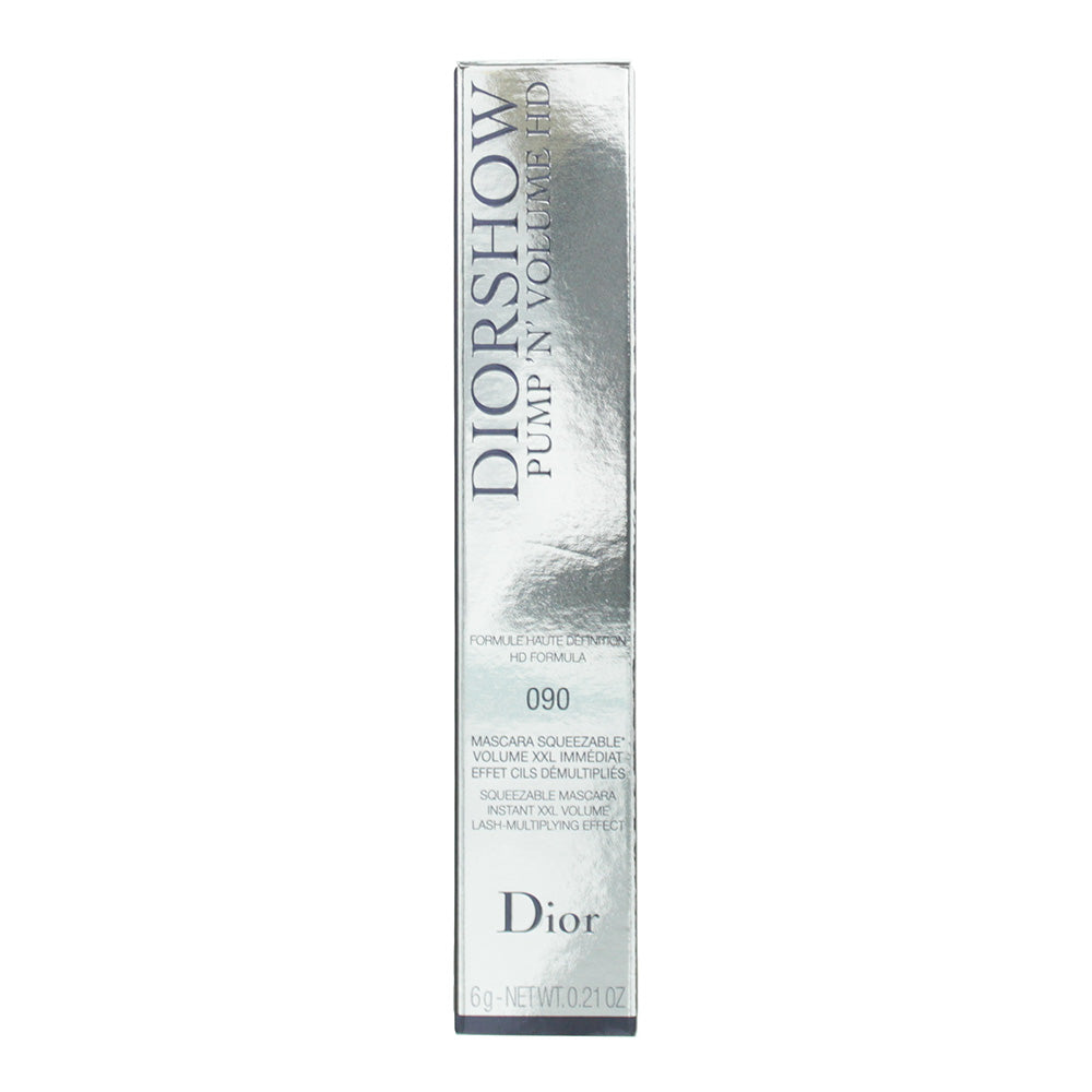 Dior Diorshow Pump'n Volume No.090 Black Mascara 6g - Box