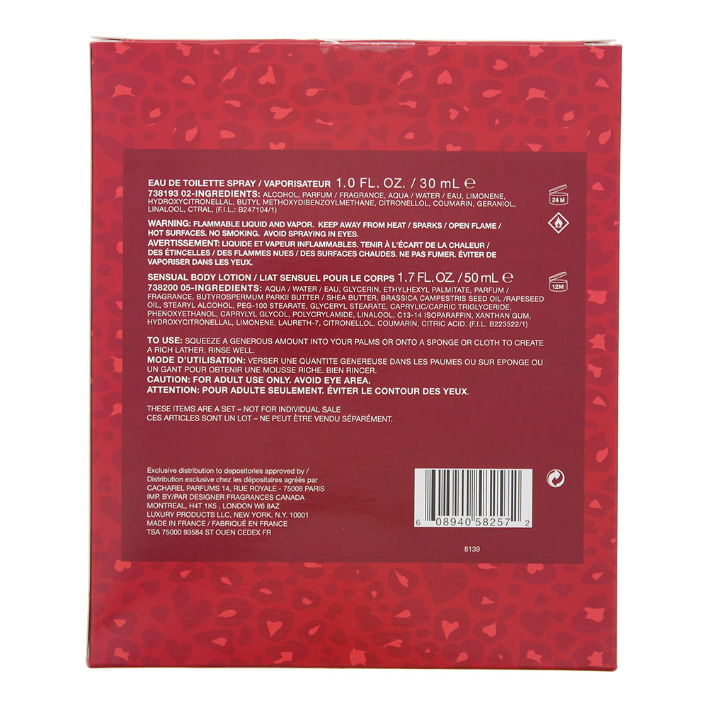 Cacharel Amor Amor 2 Piece Gift Set: Eau De Toilette 30ml - Body Lotion 50ml