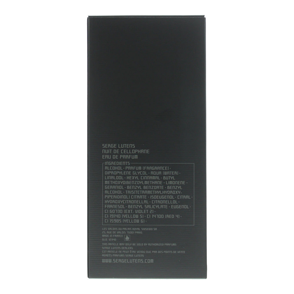 Serge Lutens Nuit De Cellophane Eau De Parfum 50ml