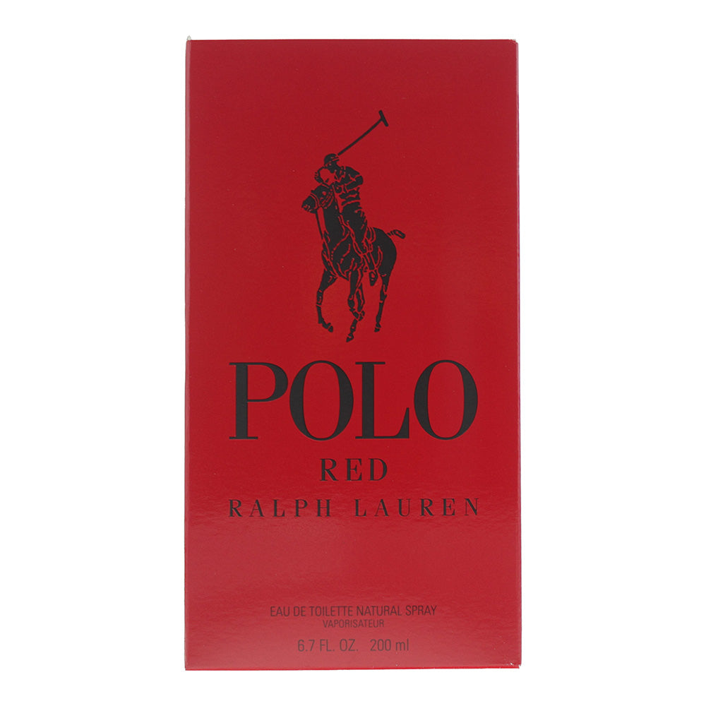 Ralph Lauren Polo Red Eau de Toilette 200ml - Box