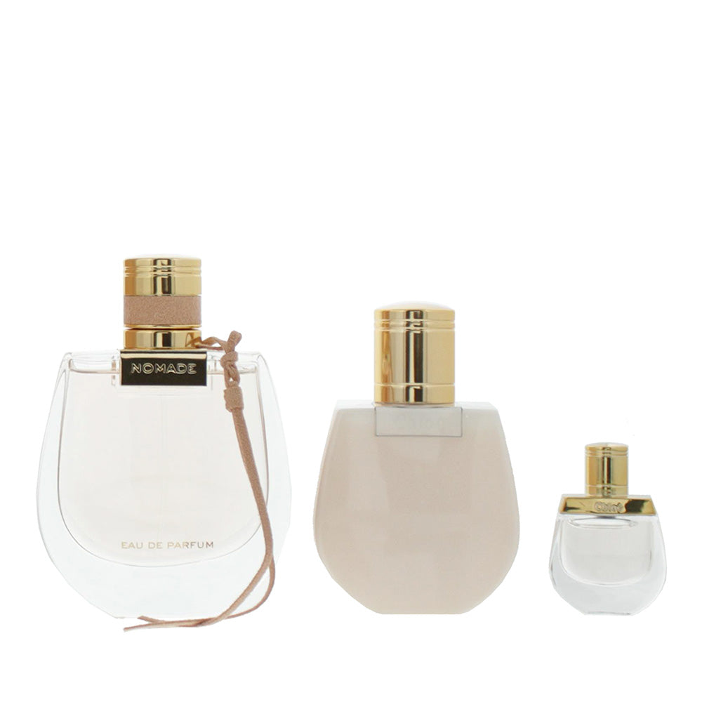 Chloé Nomade 3 Piece Gift Set: Eau de Parfum 75ml - Eau de Parfum 5ml - Body Lot - Product