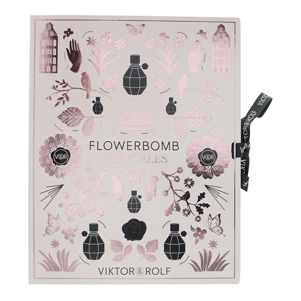 Viktor & Rolf Flowerbomb 3 Piece Gift Set: Eau de Parfum 50ml - Shower Gel 50ml  - Box