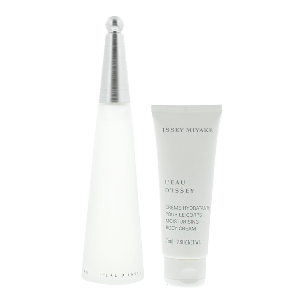 Issey Miyake L'eau D'issey 2 Piece Gift Set: Eau de Toilette 100ml - Body Cream  - Product