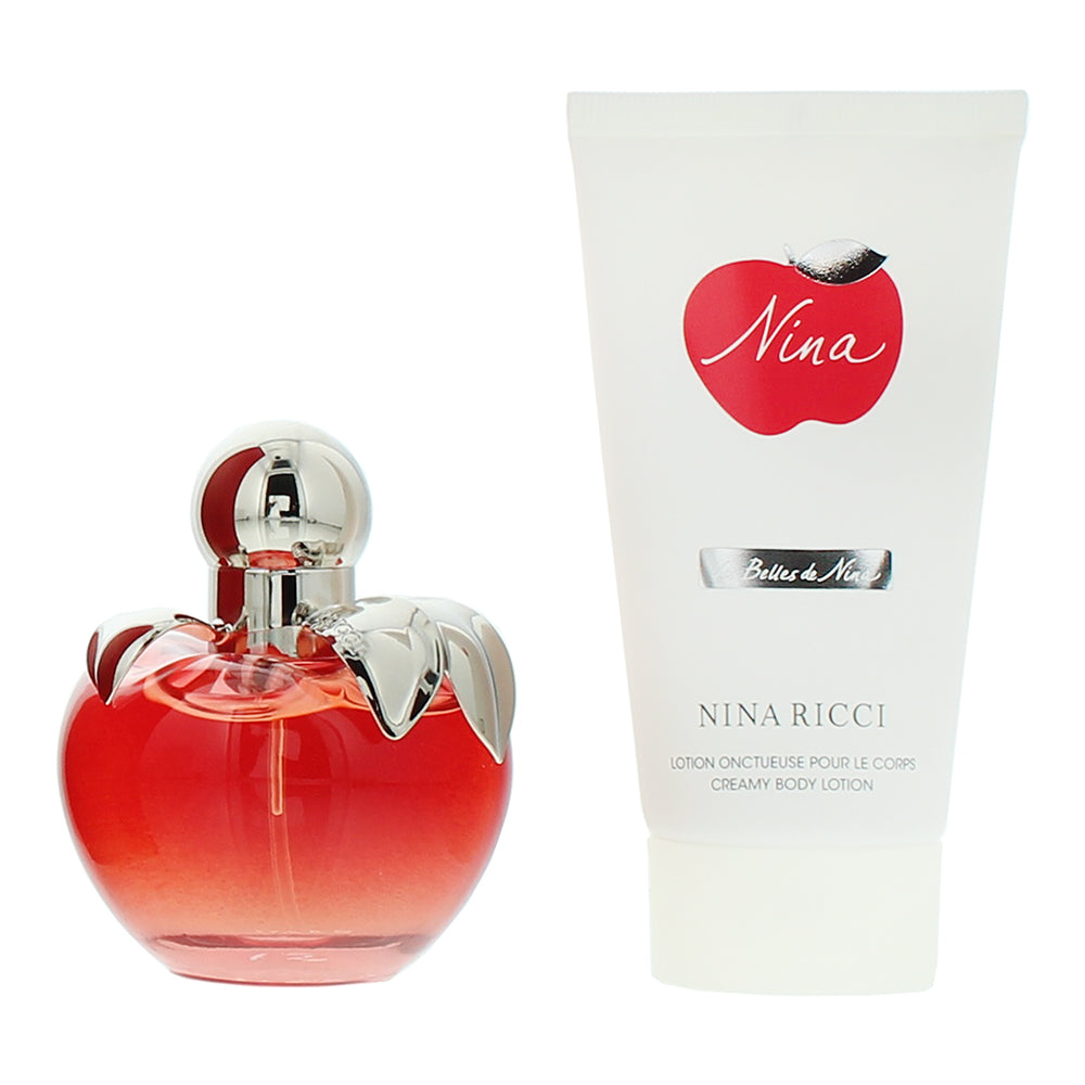 Nina Ricci Nina 2 Piece Gift Set: Eau de Toilette 50ml - Body Lotion 75ml - Product