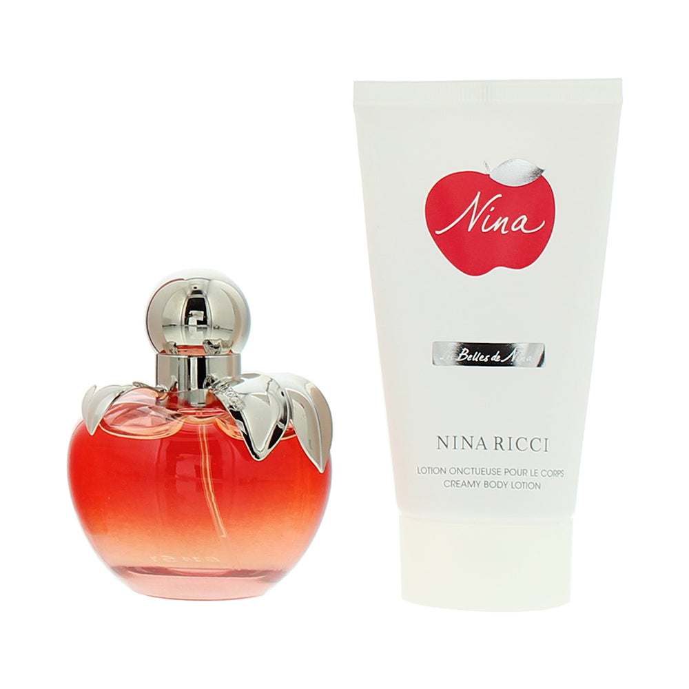 Nina Ricci Nina Eau de Toilette 2 Piece Gift Set: Eau de Toilette 50ml - Body Lo - Product