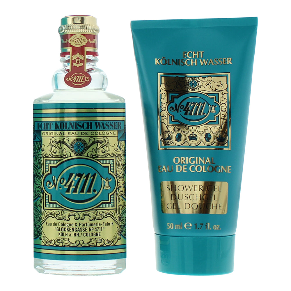 4711 Original Eau de Cologne 2 Piece Gift Set: Eau de Cologne 50ml - Shower Gel  - Product