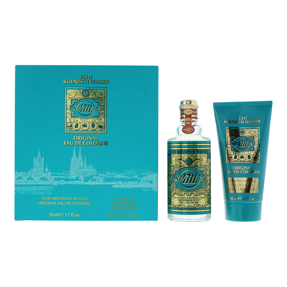 4711 Original Eau de Cologne 2 Piece Gift Set: Eau de Cologne 50ml - Shower Gel 