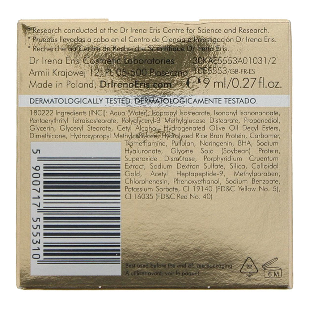 Dr Irena Eris Authority Overall Eye Lift 9ml Day/Night - Ingredients