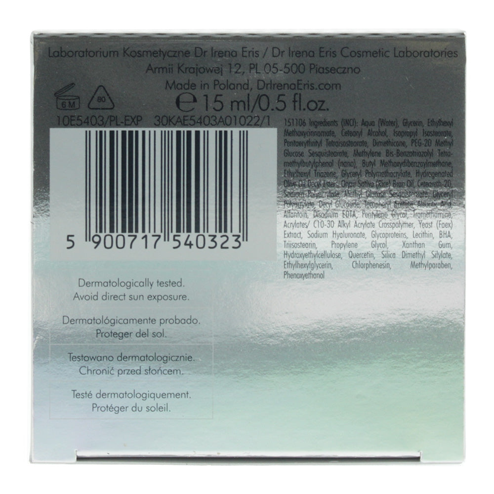Dr Irena Eris Tokyo Lift Protective & Smoothing Eye Cream 15ml SPF 12 - Ingredients
