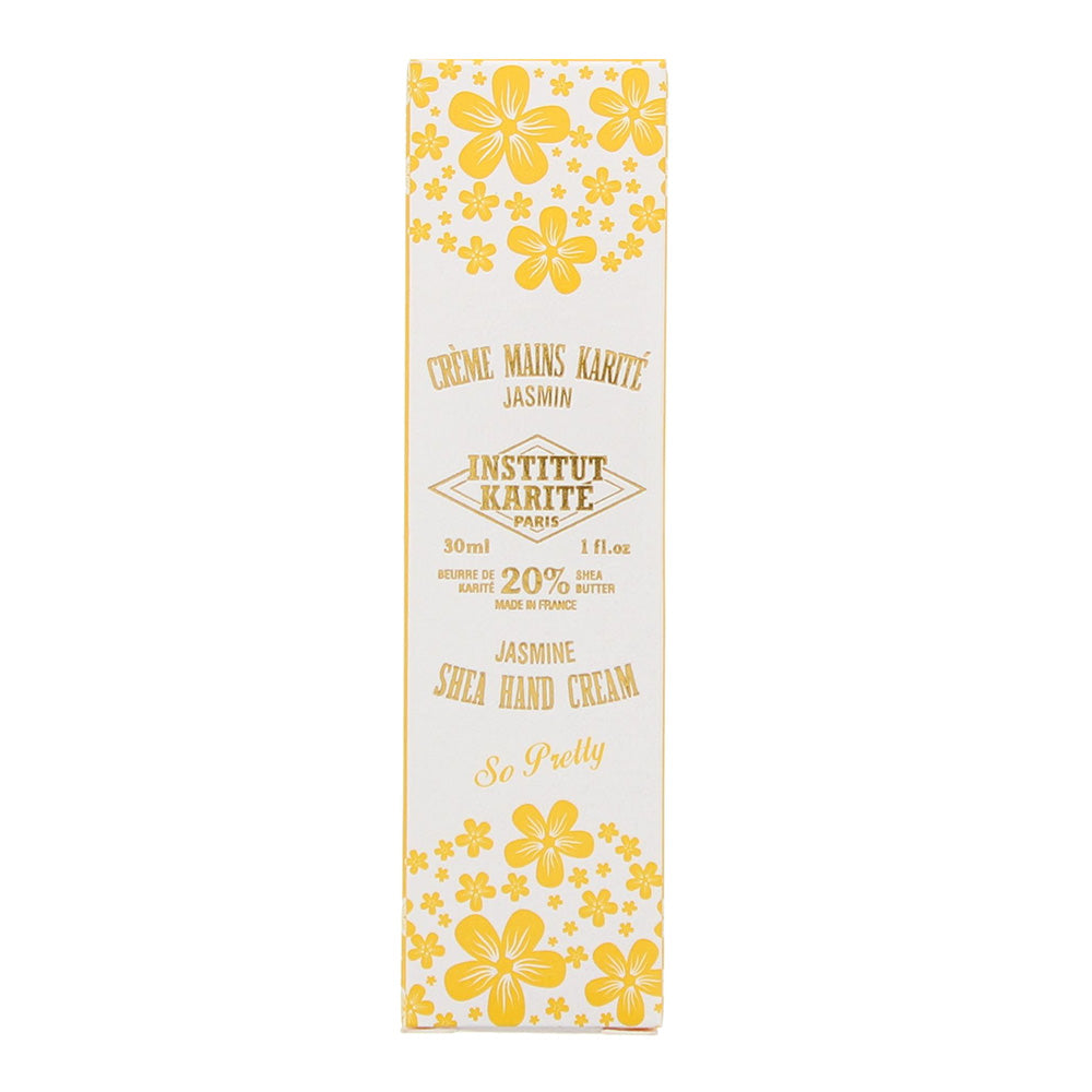 Institut Karite Paris Jasmine So Pretty Shea Hand Cream 30ml - Box